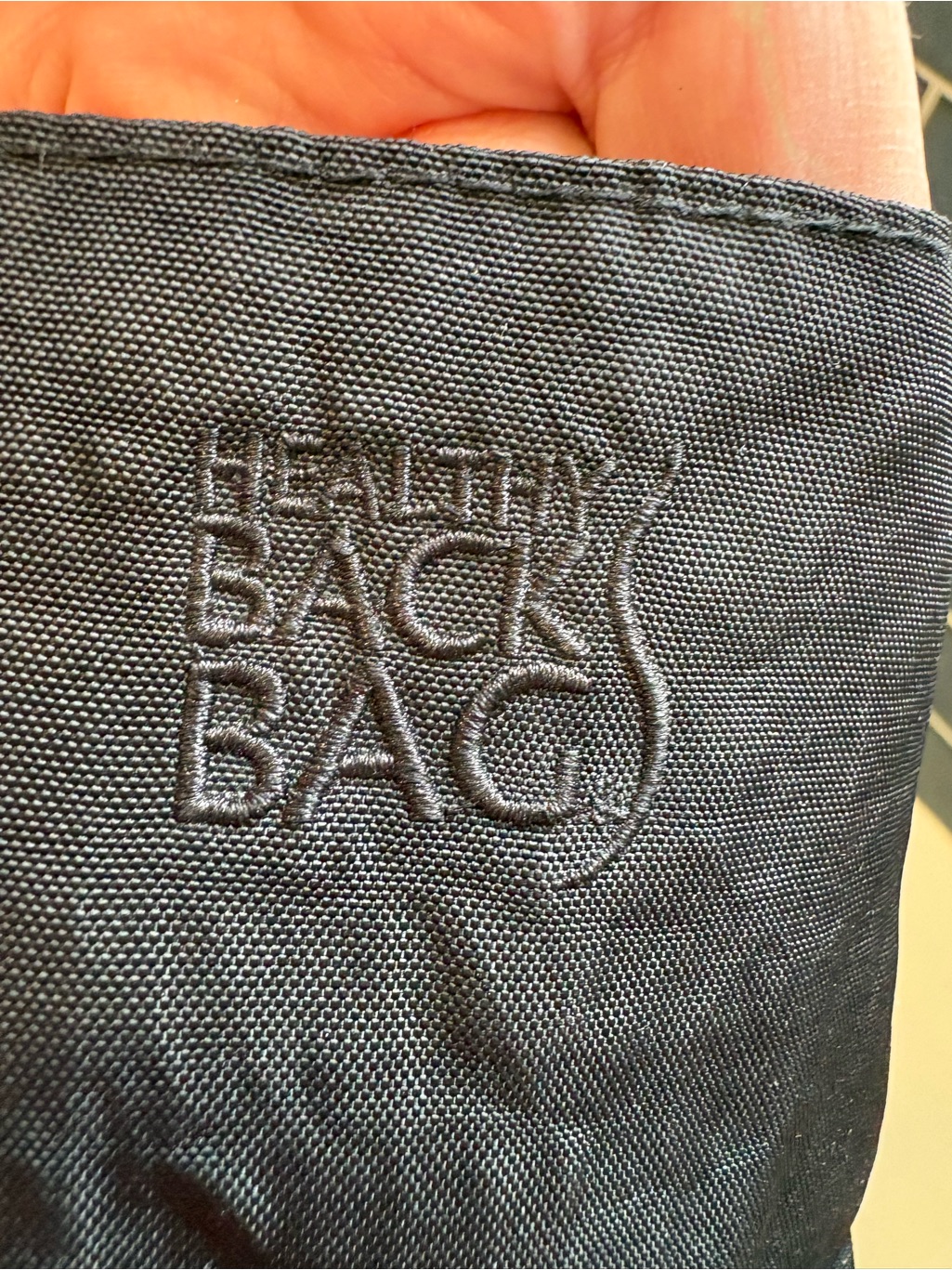 Ameribag Black Teardrop Sling Messenger Bag — image 8 of 8